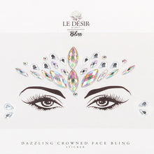 Lade das Bild in den Galerie-Viewer, Dazzling Crowned Face Bling Sticker
