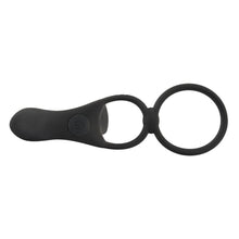 Lade das Bild in den Galerie-Viewer, Penis- und Hodenring mit Vibrator und Vibro-Klitoris-Stimulator
