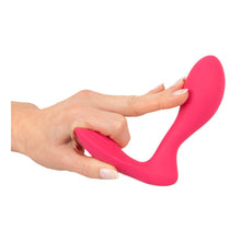 Lade das Bild in den Galerie-Viewer, Ergonomisch gebogener G-Spot Panty Vibrator mit Fernbedienung - 13cm
