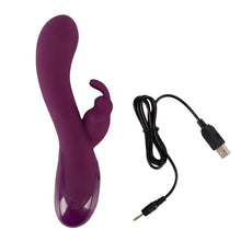 Lade das Bild in den Galerie-Viewer, Rabbit-Vibrator 3 Motoren verwöhnen Vagina G-Punkt Klitoris - 21,4 cm
