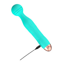 Lade das Bild in den Galerie-Viewer, Silikon Mini-Vibrator mit flexiblem Kopf und 7 Vibrations-Modi - 17,2cm
