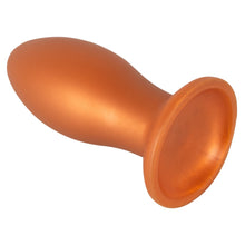 Lade das Bild in den Galerie-Viewer, XL Analplug mit Saugfuß nahtlos aus porenfreiem Silikon - 16cm

