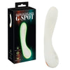 Silikon G-Spot Vibrator - leuchtet im Dunkeln - 17,9 cm