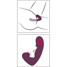 Vibrator mit Klopf-Funktion & Klitorissauger + bewegliche Zunge Bilitas Vibrator mit Klopf-Funktion & Klitorissauger + bewegliche Zunge Bilitas