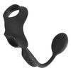 Penis-Hodenring mit Vibro-Analplug und kabelloser Fernbedienung