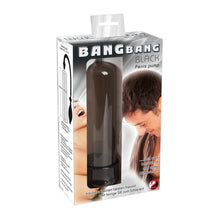 Lade das Bild in den Galerie-Viewer, Bang Bang Penispumpe schwarz, mit Pumpball, 20cm

