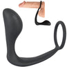 Penisring mit Anal-Plug 10cm