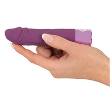 Lade das Bild in den Galerie-Viewer, Minivibrator im Penis-Look mit 15 Modis, wasserdicht - 14,3 cm
