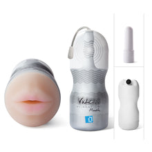 Lade das Bild in den Galerie-Viewer, Vulcan Ripe Masturbator Mund - Öffnung mit 6 Vibrations-Modi, 15cm

