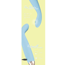 Lade das Bild in den Galerie-Viewer, Silikon Mini-Vibrator in Blau mit 7 Vibrations-Modi, 18,7cm

