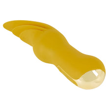 Lade das Bild in den Galerie-Viewer, Silikon Zungen-Vibrator mit 3 flexiblen Flatter-Spitzen - 18,6 cm
