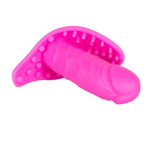 Lade das Bild in den Galerie-Viewer, Silikon Panty-Vibrator mit genoppter Auflagefläche - 8 cm
