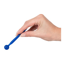 Lade das Bild in den Galerie-Viewer, Flexible konisch geformter Penisplug Dilator Blau - 9,6 cm
