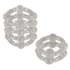 2er Penisringe-Set transparent 