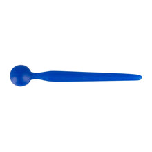 Lade das Bild in den Galerie-Viewer, Flexible konisch geformter Penisplug Dilator Blau - 9,6 cm
