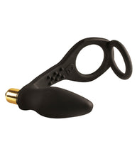 Lade das Bild in den Galerie-Viewer, Penisring mit Anal-Vibrator RO-ZEN-Black
