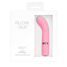 Lade das Bild in den Galerie-Viewer, Pillow Talk Racy pink Silikon G-Punkt Vibrator