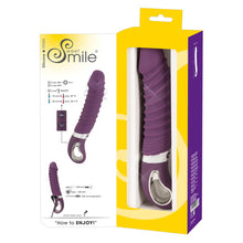 Lade das Bild in den Galerie-Viewer, Vibrator mit Wärme-Funktion aus weichem Liquid Silikon - 23,5 cm
