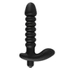 Silikon Anal-Vibrator mit Klitoris und Perineum-Stimulator