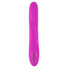 Lade das Bild in den Galerie-Viewer, Silikon Rabbit Stoßvibrator mit Klitorisvibrator, wasserdicht - 26cm
