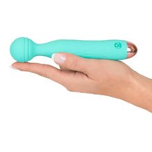 Lade das Bild in den Galerie-Viewer, Silikon Mini-Vibrator mit flexiblem Kopf und 7 Vibrations-Modi - 17,2cm
