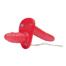 Lade das Bild in den Galerie-Viewer, Strap-On Vibrator Duo Bad Kitty
