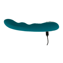 Lade das Bild in den Galerie-Viewer, G-Punkt-Vibrator mit rotierender Spitze, Wasserdicht - 23 cm
