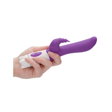 Lade das Bild in den Galerie-Viewer, Silikon Rabbit Vibrator wasserfest mit 10 Vibrationsmodi - 20 cm
