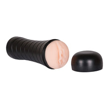 Lade das Bild in den Galerie-Viewer, Masturbator Pussy to Go mit Vibration in diskreter Dose, 23cm
