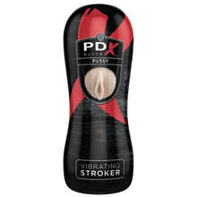 Lade das Bild in den Galerie-Viewer, Vagina Masturbator mit Vibration und entnehmbarer Sleeve 17,5cm
