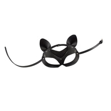 Lade das Bild in den Galerie-Viewer, Bad Kitty Katzen-Maske mit Strass schwarz
