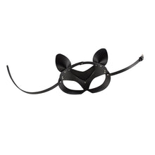 Lade das Bild in den Galerie-Viewer, Bad Kitty Katzen-Maske mit Strass schwarz
