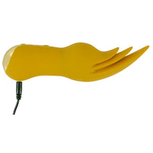 Lade das Bild in den Galerie-Viewer, Silikon Zungen-Vibrator mit 3 flexiblen Flatter-Spitzen - 18,6 cm
