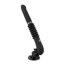 Lade das Bild in den Galerie-Viewer, Stoßvibrator mit 6 cm Extra-Länge und abnehm- verstellbarem Saugfuß
