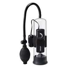 Lade das Bild in den Galerie-Viewer, Penis-Pumpe mit saugender Stimulation und Multispeed-Vibration
