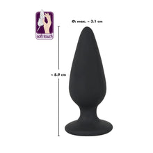 Lade das Bild in den Galerie-Viewer, Heavy Analplug 75 gr Black Velvets
