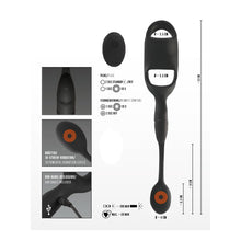 Lade das Bild in den Galerie-Viewer, Penis-Hodenring mit Vibro-Analplug und kabelloser Fernbedienung
