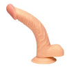 Curved G-Punkt Dildo mit Saugfuß, 19cm