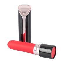 Lade das Bild in den Galerie-Viewer, Silikon Lippenstift-Vibrator mit Soft Touch Textur, 10 Vibrationen
