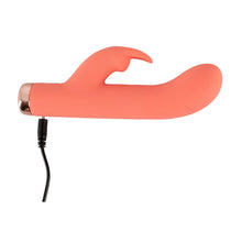 Lade das Bild in den Galerie-Viewer, Mini Rabbit Vibrator stimuliert Vagina, G-Punkt &amp; Klitoris - 16,7 cm
