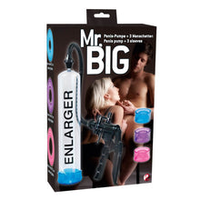 Lade das Bild in den Galerie-Viewer, Penispumpe Mr. Big inklusive 3 Sleeves
