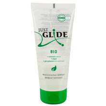 Lade das Bild in den Galerie-Viewer, Bio-Gleitgel 200ml Just Glide auf Wasserbasis
