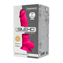 Lade das Bild in den Galerie-Viewer, Silikon Dildo Pink reagiert auf Wärme und Kälte, biegsame 17,5cm, SilexD Mod. 1
