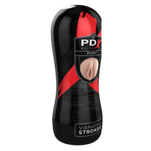 Lade das Bild in den Galerie-Viewer, Vagina Masturbator mit Vibration und entnehmbarer Sleeve 17,5cm
