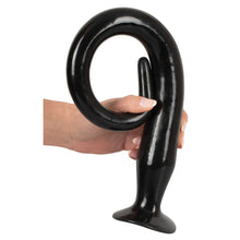 Lade das Bild in den Galerie-Viewer, 3er Set extralange Analplugs mit Saugfuß als Stopper - max. 49cm
