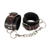 Bad Kitty Handfesseln Handschellen Fesseln Leder-Look Karabiner Bondage SM