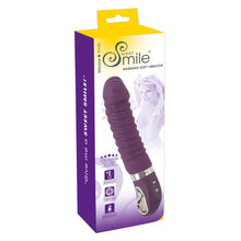 Lade das Bild in den Galerie-Viewer, Vibrator mit Wärme-Funktion aus weichem Liquid Silikon - 23,5 cm
