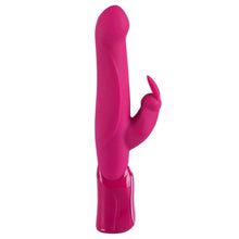 Lade das Bild in den Galerie-Viewer, Stoß-Vibrator mit Klitorisreizer, The Hammer pink - 30 cm
