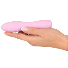 Lade das Bild in den Galerie-Viewer, Minivibrator mit gerillter Spitze und extrem starker Vibration - 14,1 cm
