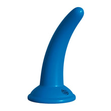 Lade das Bild in den Galerie-Viewer, Silikon Anal Strap-On mit starkem Saugfuß in Blau, 12,6 cm   --DHL--
